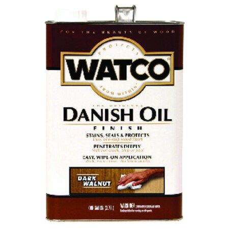 Watco Transparent Dark Walnut Oil-Based Danish Oil 1 gal 65831